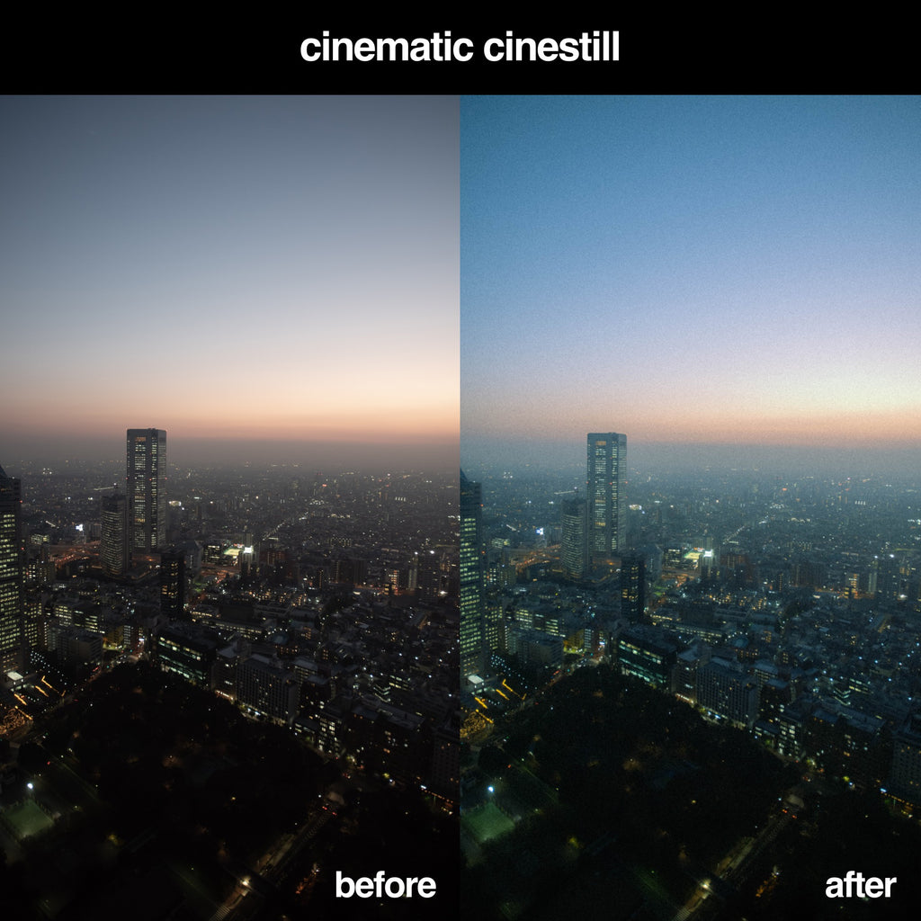 Cinematic CineStill Preset
