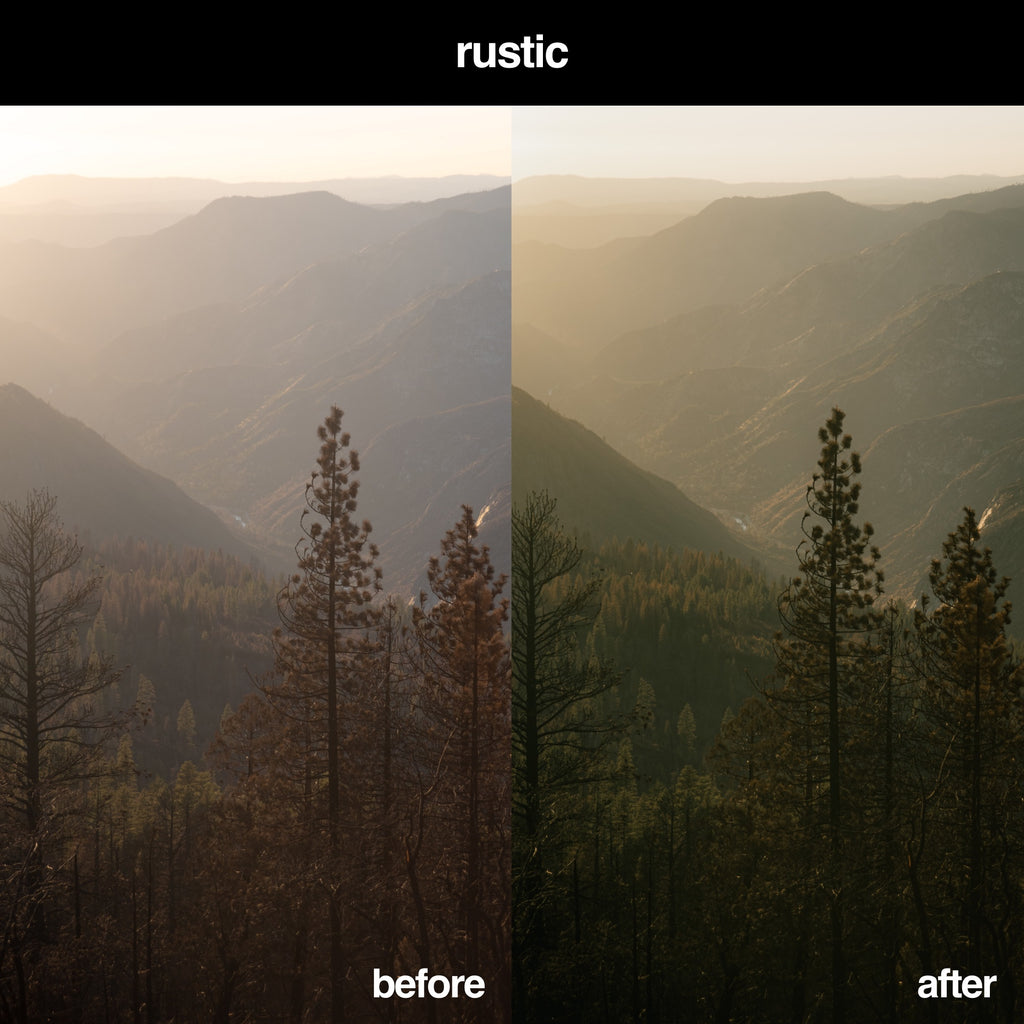 Rustic Moody Lightroom Preset
