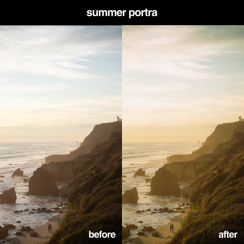 Summer Portra Preset for Lightroom