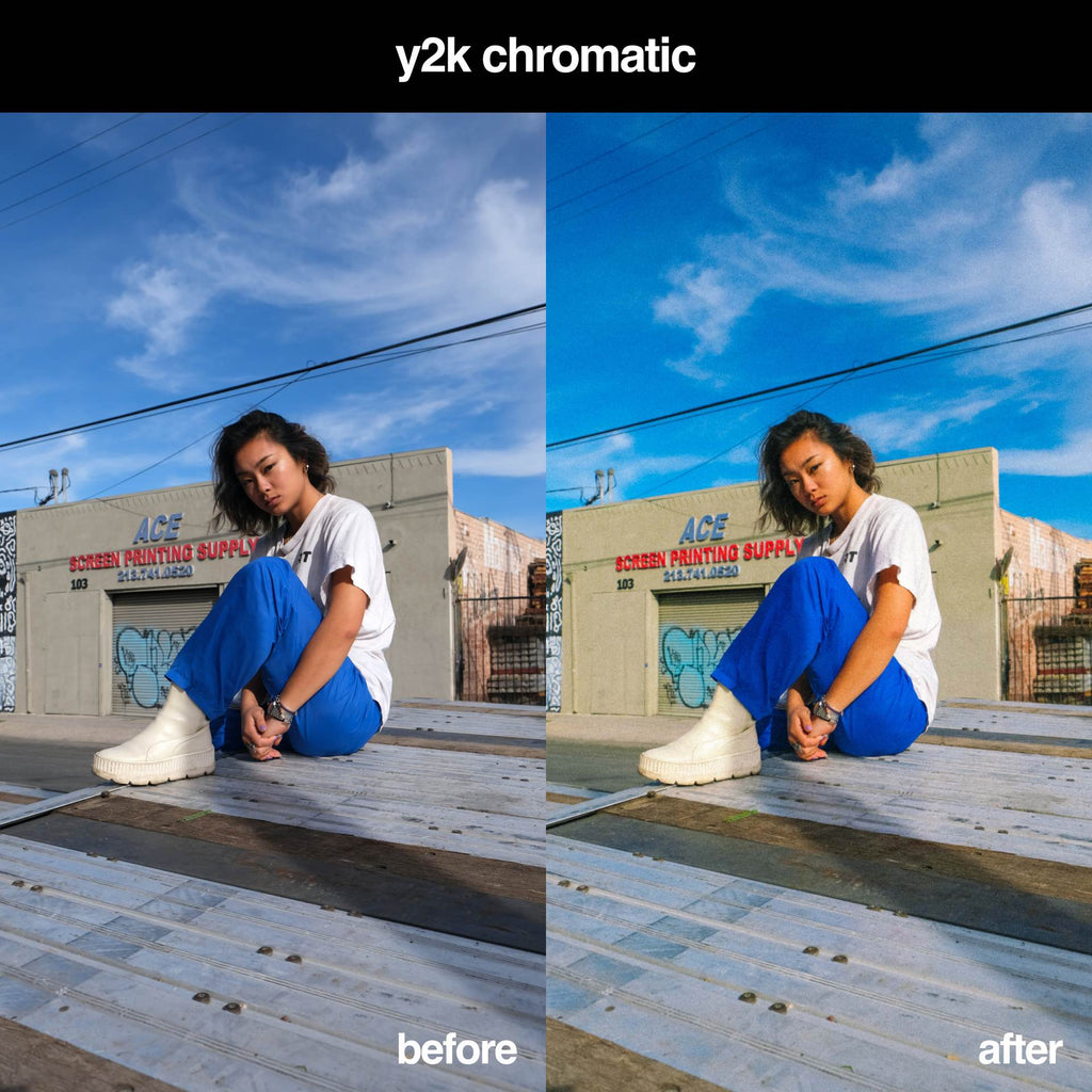 Y2K Chromatic Presets for Lightroom