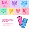 Heart Tunnel Background Pack