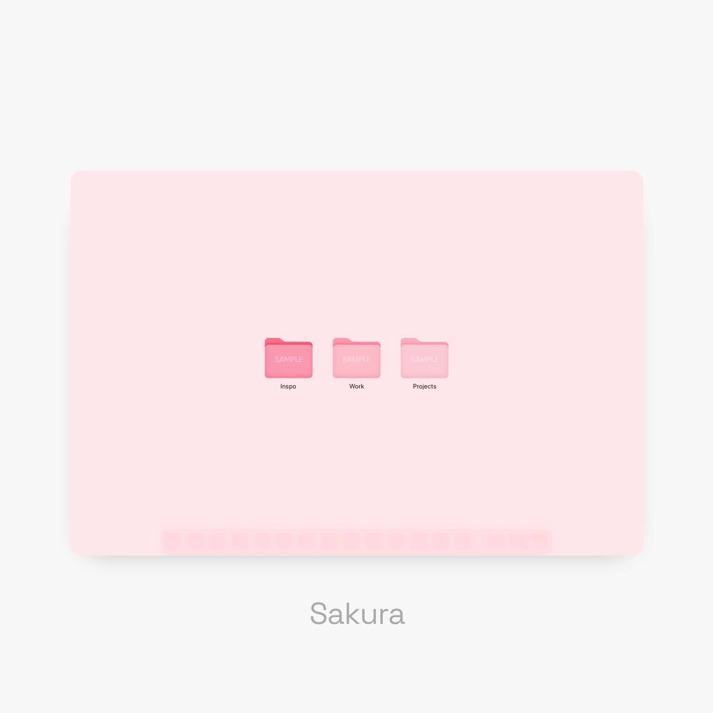 Pink Themed Desktop