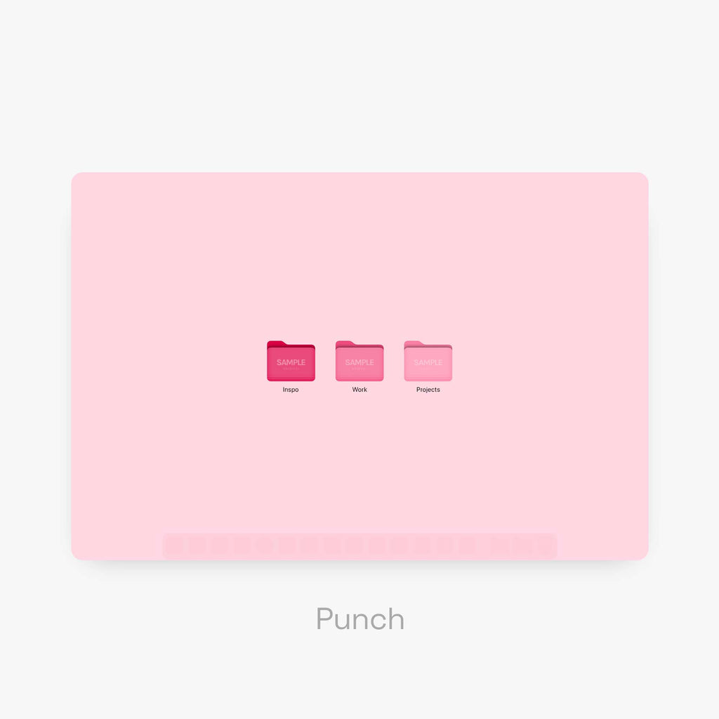 Pink Mac Icons for Folders