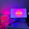 Aura Clock Screensaver with LED Lights