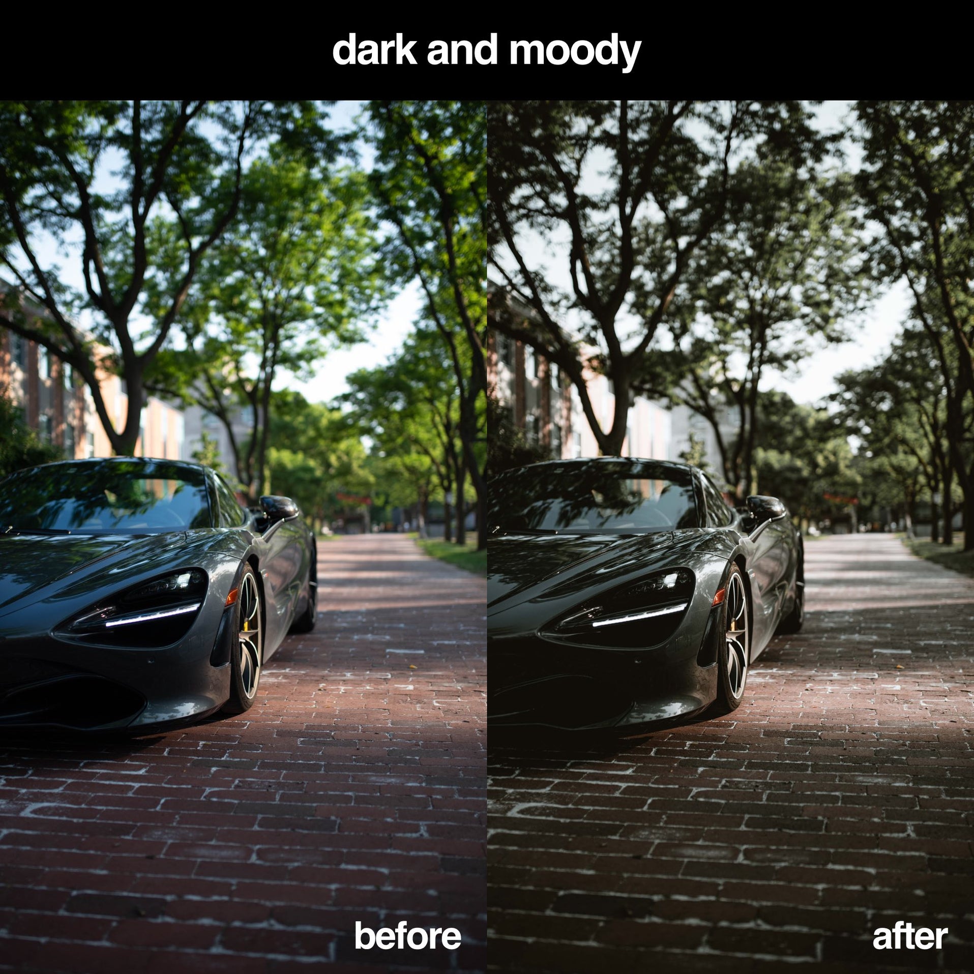 Automotive Lightroom Preset Pack & Gridfiti