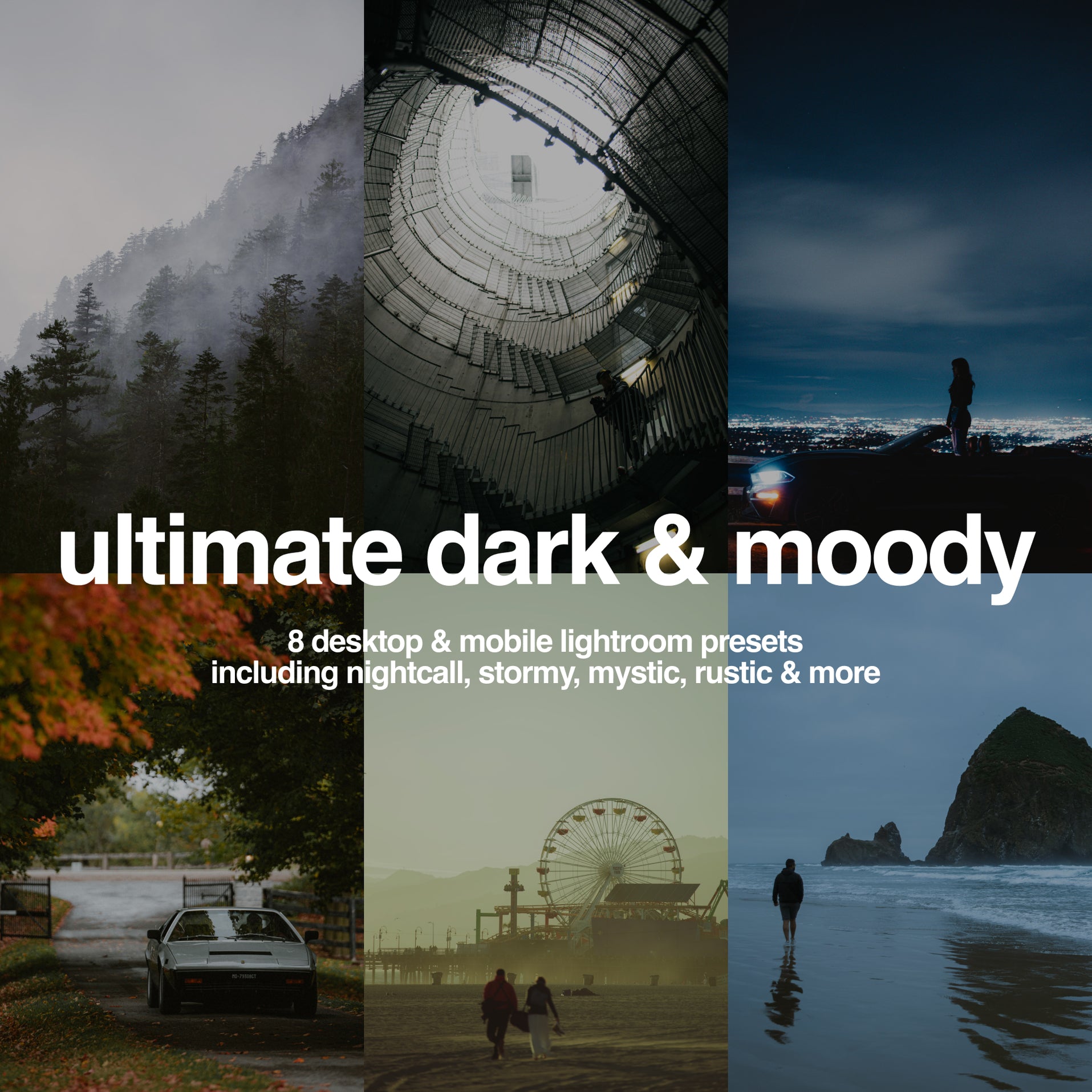 Free Enchanted Moody Lightroom Preset & Gridfiti