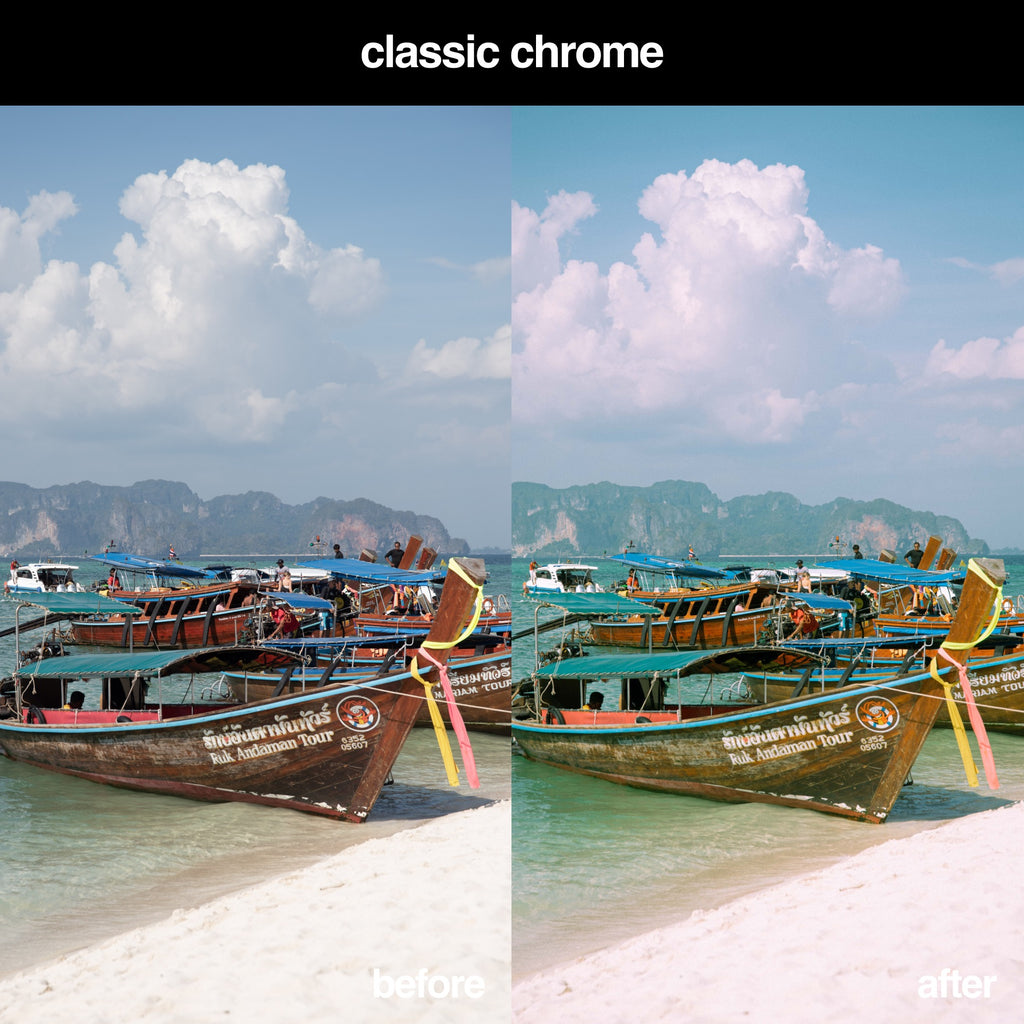 Fujifilm Chrome Preset