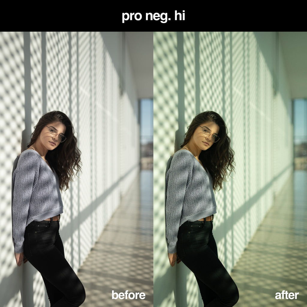 Fuji Pro Negative Hi Preset