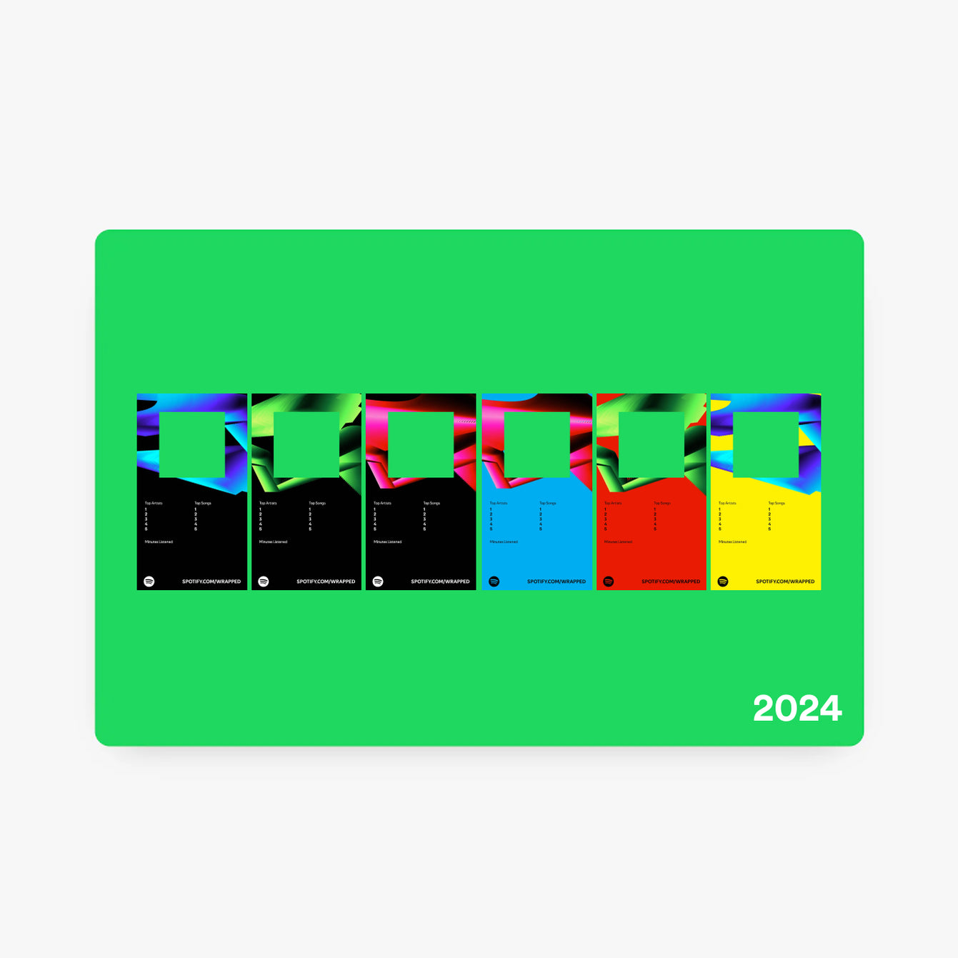 Spotify Wrapped Templates for Canva [2024] & Gridfiti