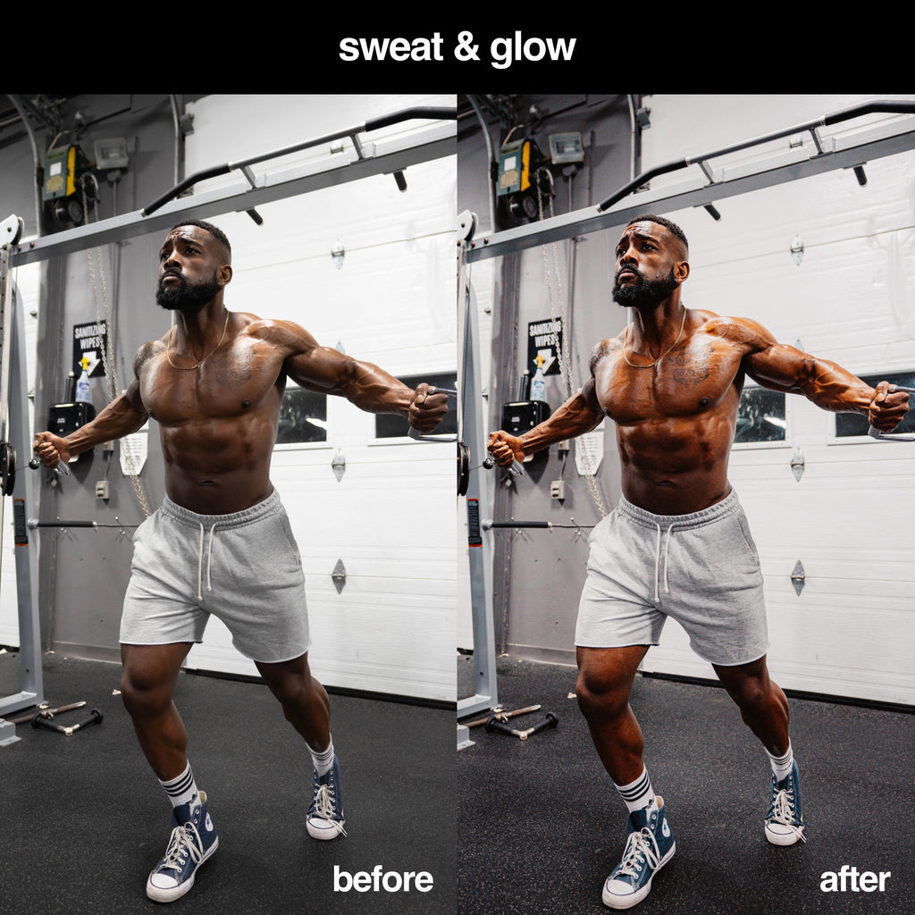 Sweat & Glow Gym Preset