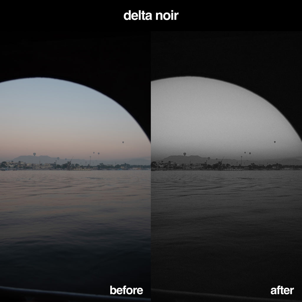 Delta Noir Preset for Lightroom