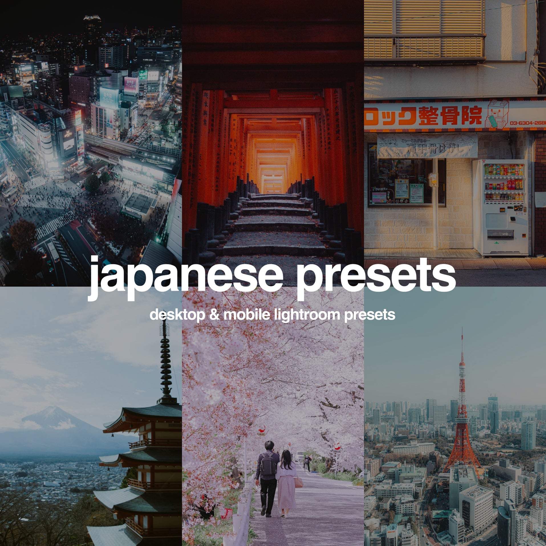 Japanese Lightroom Preset Pack & Gridfiti