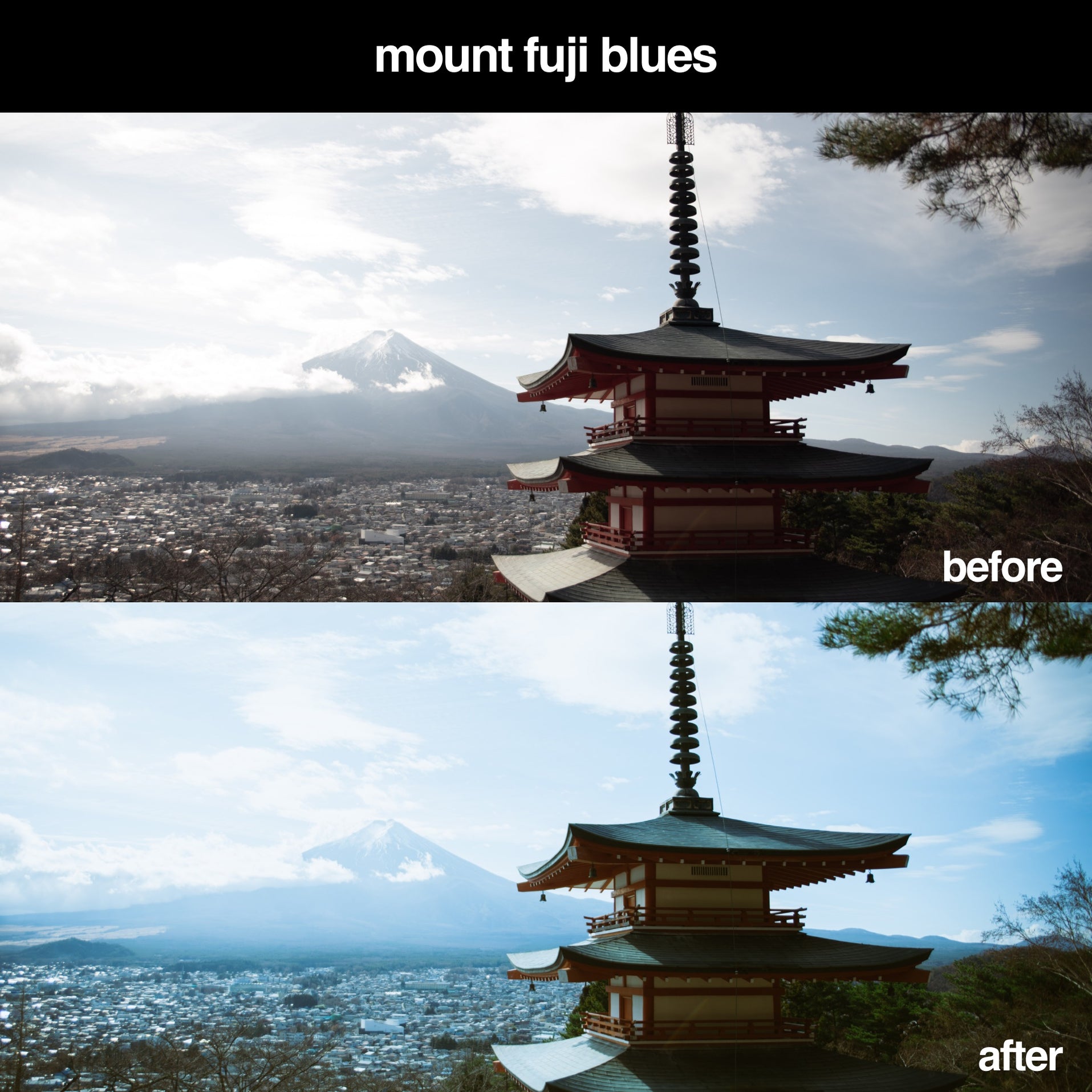 Japanese Lightroom Preset Pack & Gridfiti