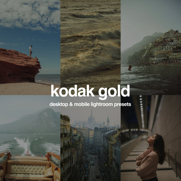 Kodak Gold Lightroom Presets