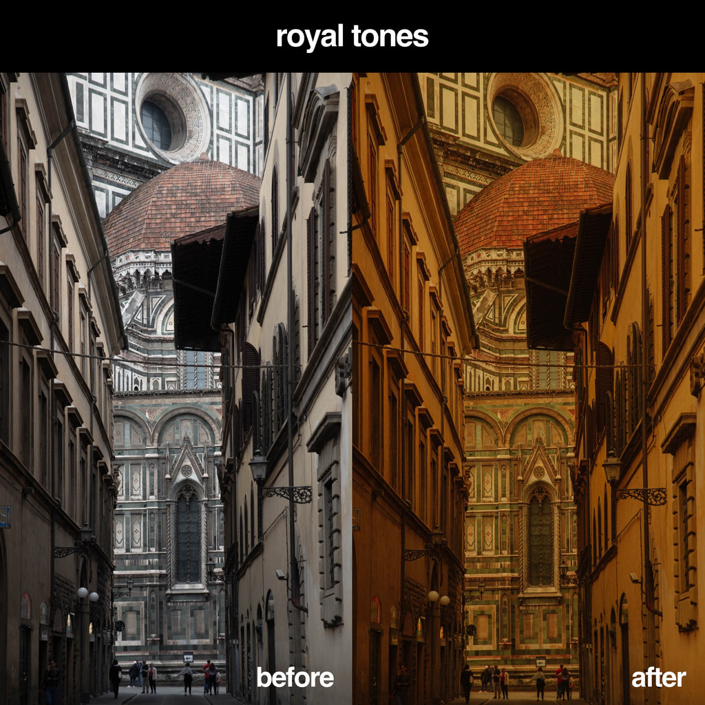 Royal Tones Lightroom Preset