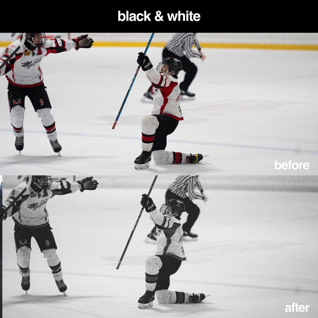 Black & White Sports Preset