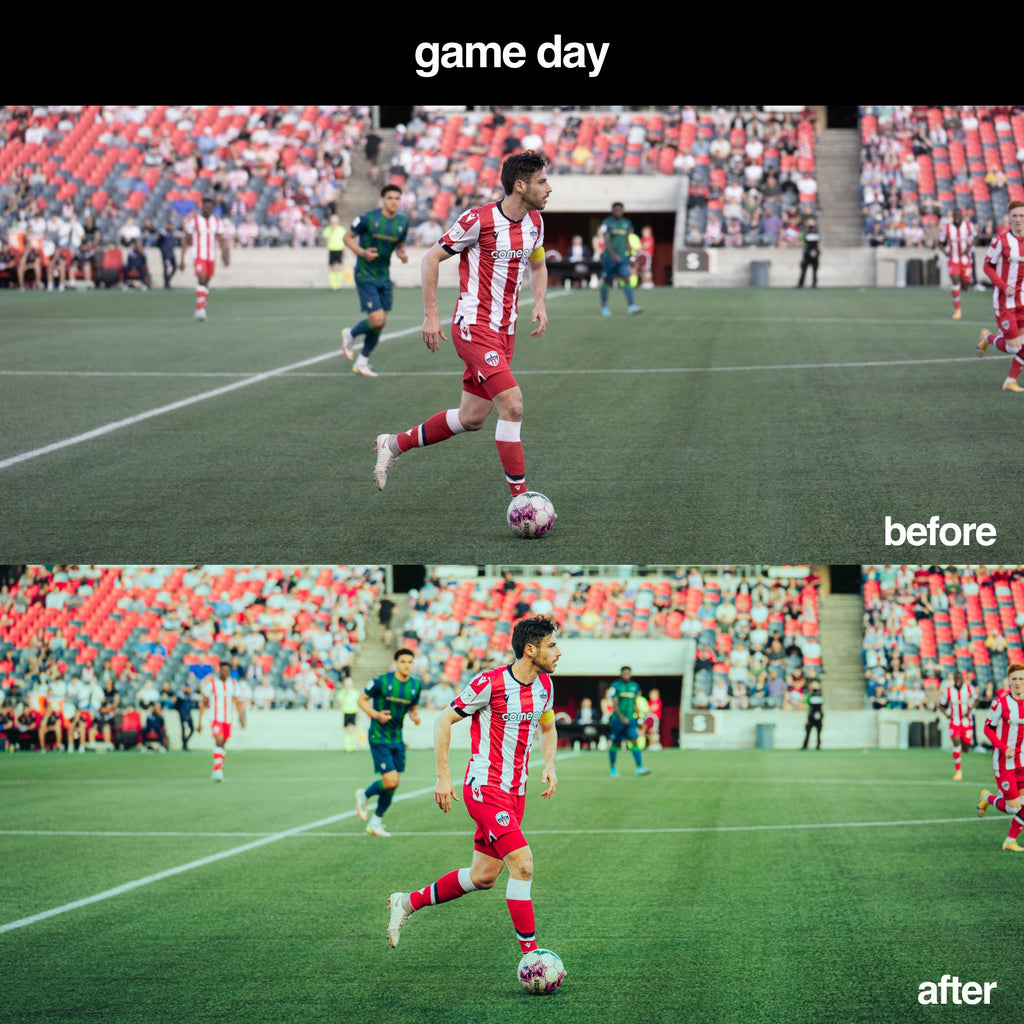 Soccer Lightroom Presets