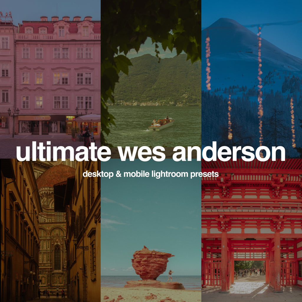 Wes Anderson Lightroom Presets Pack