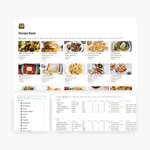 The Ultimate Home Chef Dashboard Template for Notion & Gridfiti