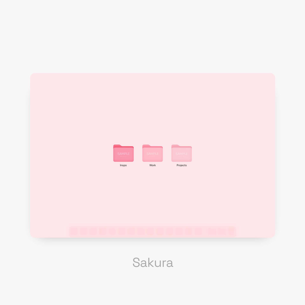 Pink Themed Desktop