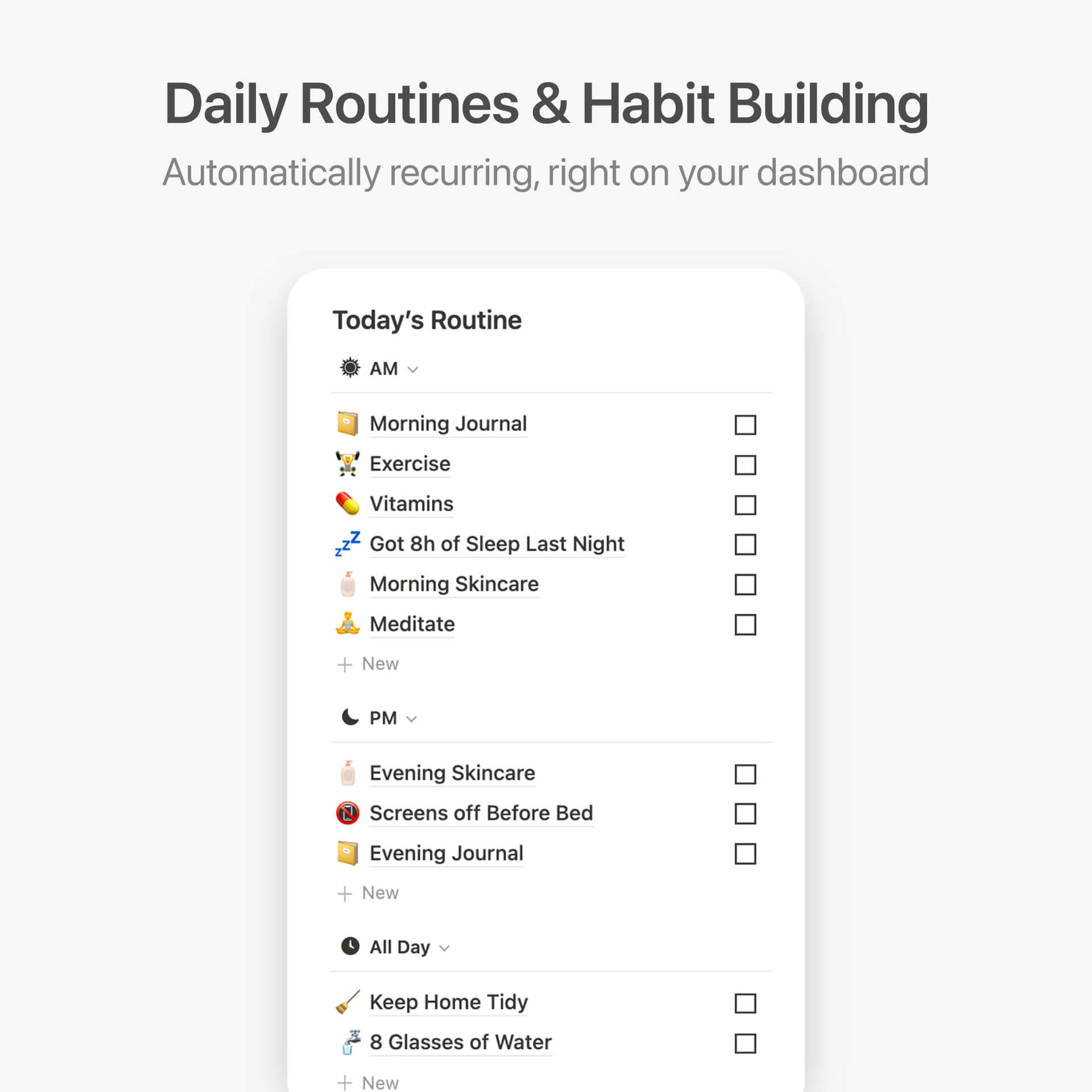 Notion Life OS Template: All-in-One Dashboard & Gridfiti