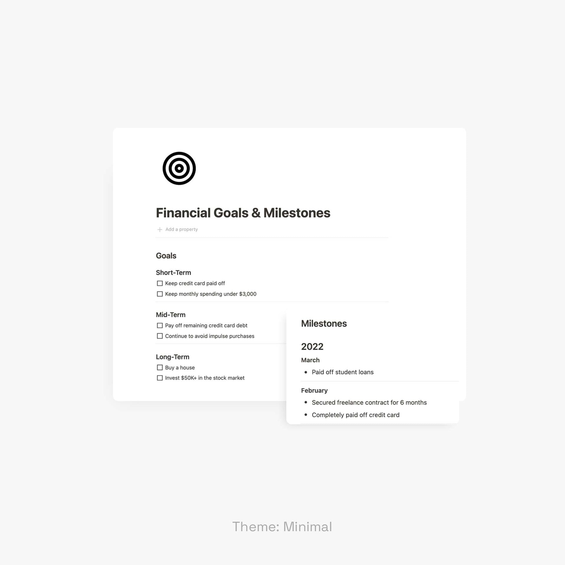 The Ultimate Personal Finance Dashboard for Notion & Gridfiti