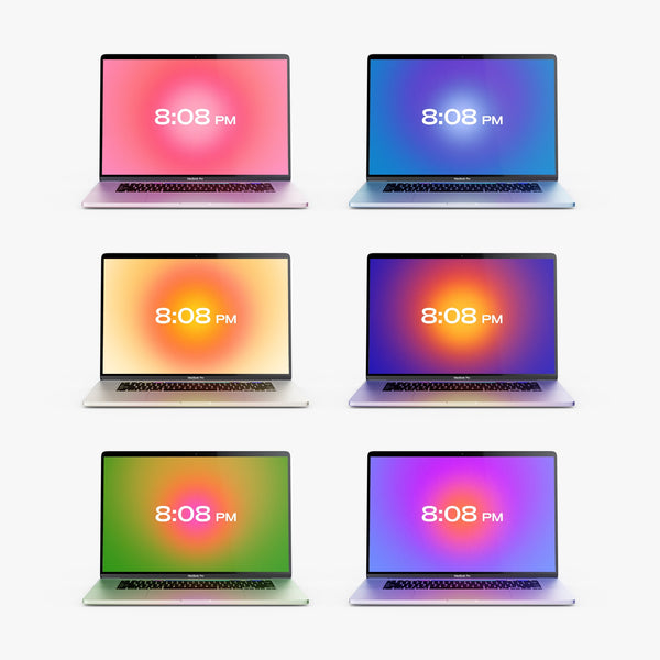 Aura Heart Clock Screensaver – Aura Hearts Pack (7-Pack)