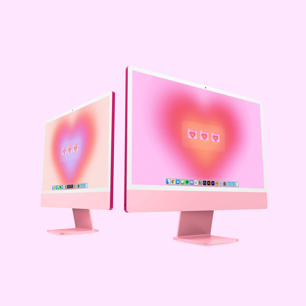 Aura Heart Clock Screensaver – Aura Hearts Pack (7-Pack)