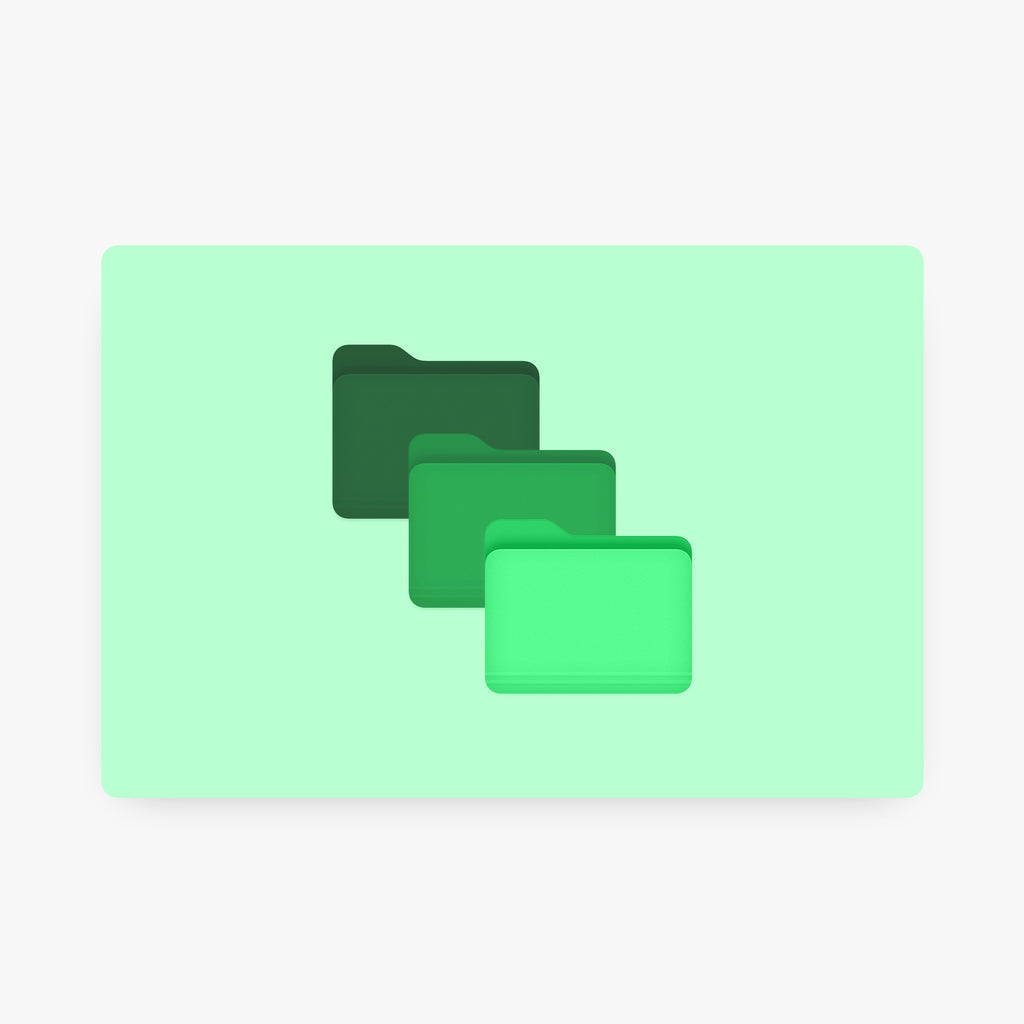 MacOS Green Folder Icons