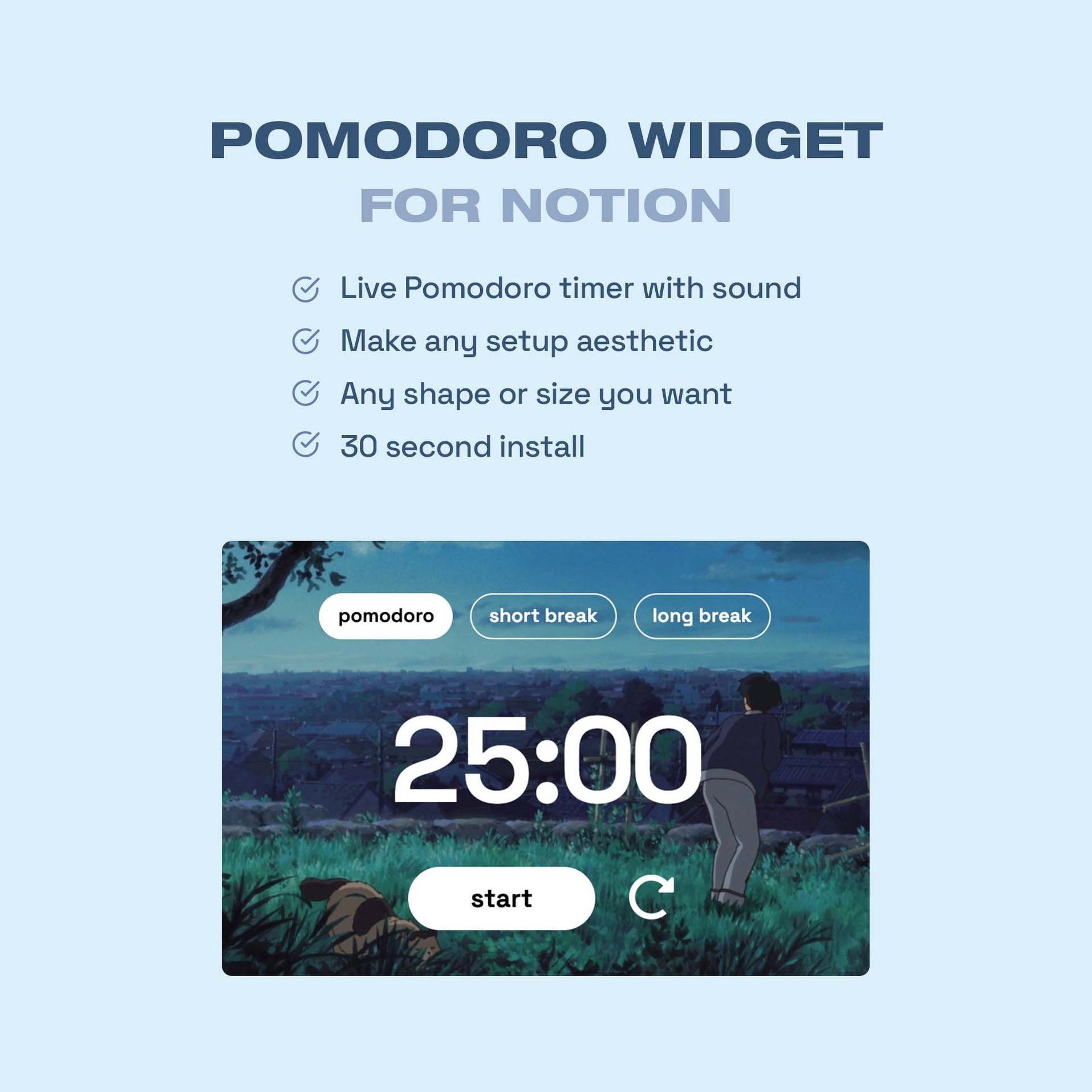 Aesthetic Pomodoro Timer Notion Widget Gridfiti Aesthetic Pomodoro Timer Notion Widget Gridfiti